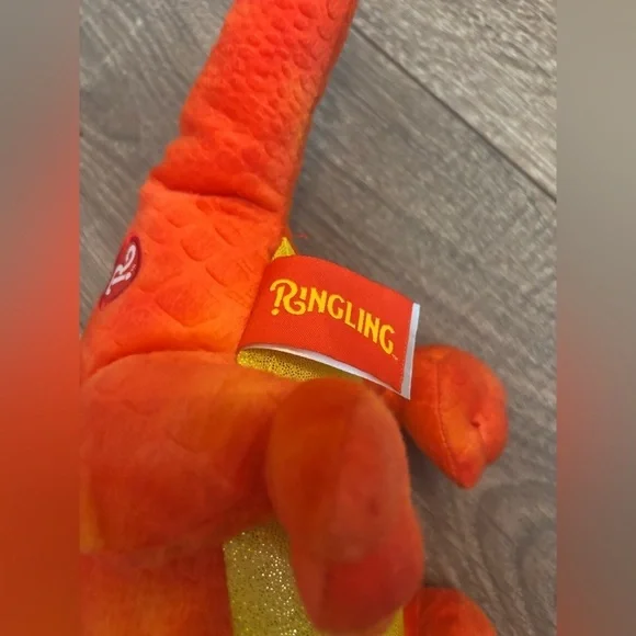 Dragon Ringling Bros Barnum Bailey Circus Stuffed Plush Toy H8”x 18” - Picture 3 of 4